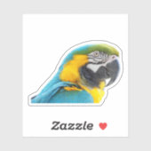 Sticker Photo Macaw (Feuille)