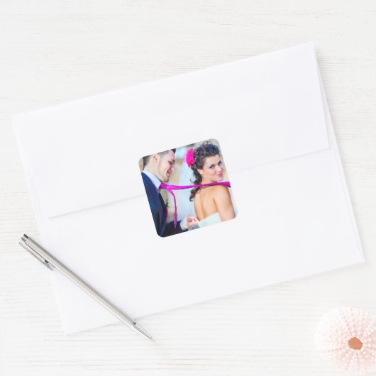 Sticker photo Mariage simple (Enveloppe)