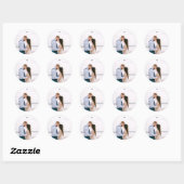 Sticker photo Mariage simple et moderne (Feuille)