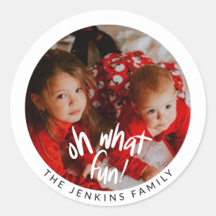 Sticker photo Noël amusant
