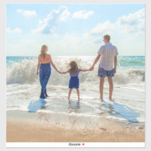 Sticker Photo Personnalisé Votre Cadeau Photos