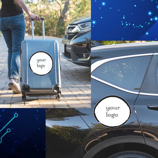 Sticker Photo personnalisée Créez votre logo