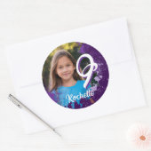 Sticker photo pour peinture violette - 9e âge (Enveloppe)