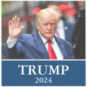 Sticker Photo Trump (Recto)