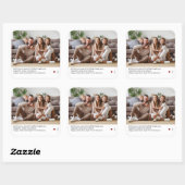 Sticker photo ultra minimal moderne de la Saint Va (Feuille)