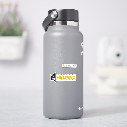 Sticker 'PHP' en vinyle coupé sur mesure (HydroFlask)