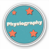 Sticker Physiographie (Devant)