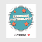 Sticker Physiologie de l'exercice (Feuille)