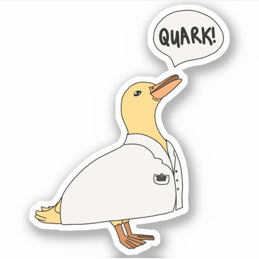 Sticker Physique Canard (Devant)