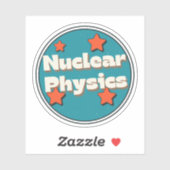 Sticker Physique Nucléaire (Feuille)