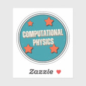 Sticker Physique numérique (Feuille)