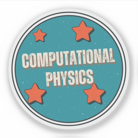 Sticker Physique numérique (Devant)