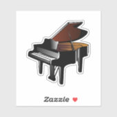 Sticker Piano...musique, musique (Feuille)