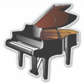Sticker Piano...musique, musique (Devant)