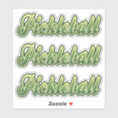 Sticker Pickleball (Feuille)
