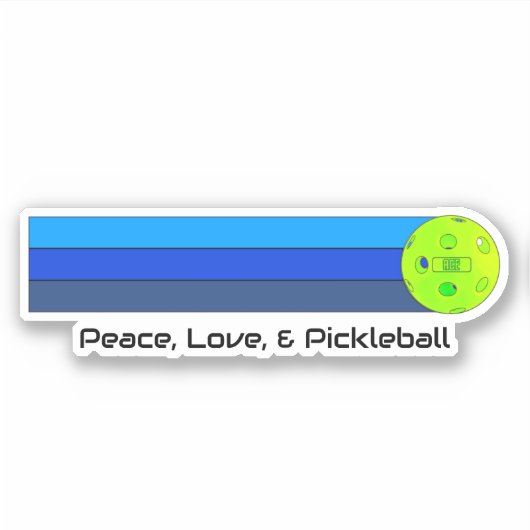 Sticker Pickleball (Devant)