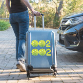 Sticker Pickleball 002 vert 2 en 1 (Valise Insitu)