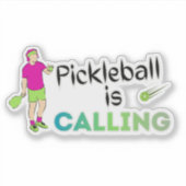 Sticker Pickleball Appelle (Devant)