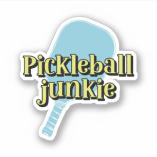 Sticker Pickleball Junkie Pickleball Paddle