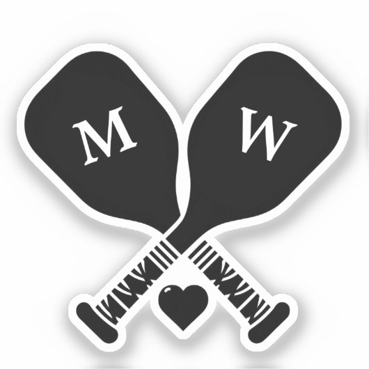 Sticker Pickleball Love (Recto)