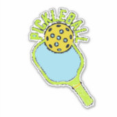 Sticker Pickleball Paddle (Devant)