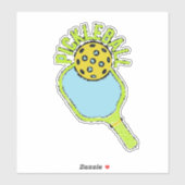 Sticker Pickleball Paddle (Feuille)