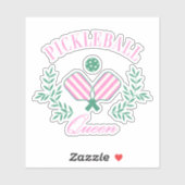 Sticker Pickleball Queen (Feuille)