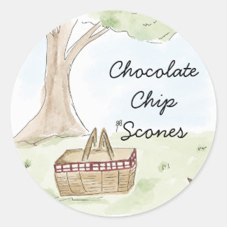 Sticker picnicmand