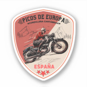 Sticker Picos de Europa chaîne Cantabrique espagnole