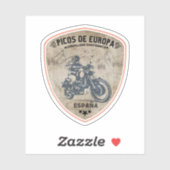 Sticker Picos de Europa Espagne Cantabrique (Feuille)