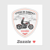 Sticker Picos de Europa Espagne Cantabrique (Feuille)