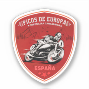 Sticker Picos de Europa montagnes Cantabriques espagnoles