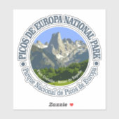 Sticker Picos de Europa NP (Feuille)