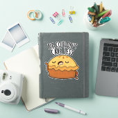 Sticker Pie ne pouvait pas s'en soucier Moins amusant jeu (Couverture iPad)