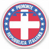 Sticker Piemonte (Recto)