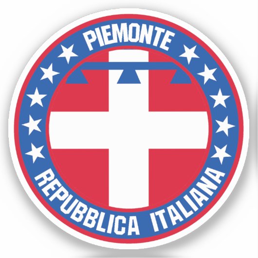 Sticker Piemonte (Recto)