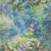 Sticker Pierre-Auguste Renoir - Chemin dans la Forêt (Devant)