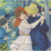 Sticker Pierre-Auguste Renoir - Danse à Bougival (Devant)