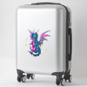 Sticker Pierre de dragon fou (Sur valise)