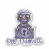 Sticker Pierre noire violette (Devant)