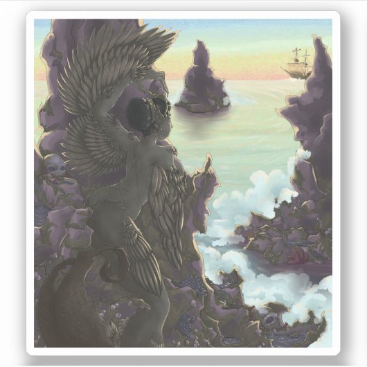 Sticker Pierres Siren (Devant)