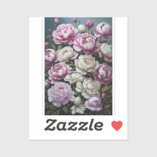 Sticker Pies roses (Feuille)
