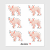 Sticker Piglet (Feuille)