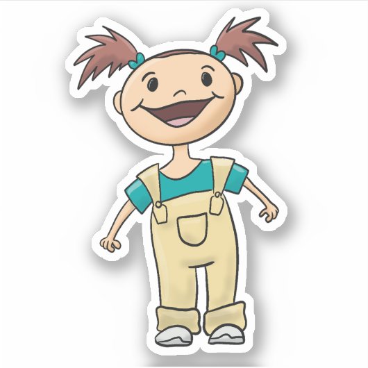 Sticker Pigtails et salons (Devant)