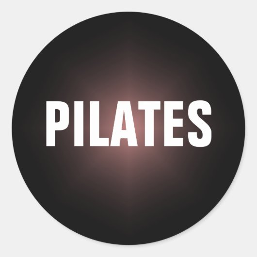 Sticker PILATES (Devant)