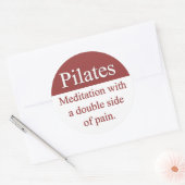 Sticker Pilates (Enveloppe)