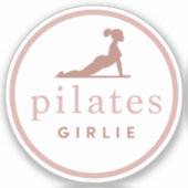 Sticker Pilates Girlie (Recto)