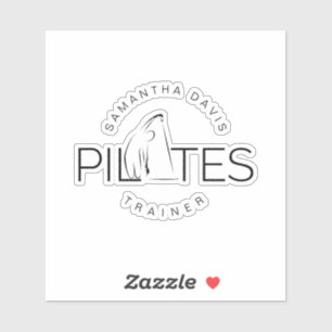 Sticker Pilates Instructeur Pilates Entraîneur Pilates