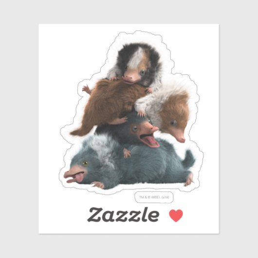 Sticker Pile bébé NIFFLER™ (Feuille)