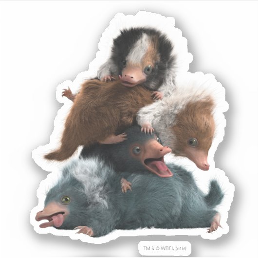 Sticker Pile bébé NIFFLER™ (Devant)